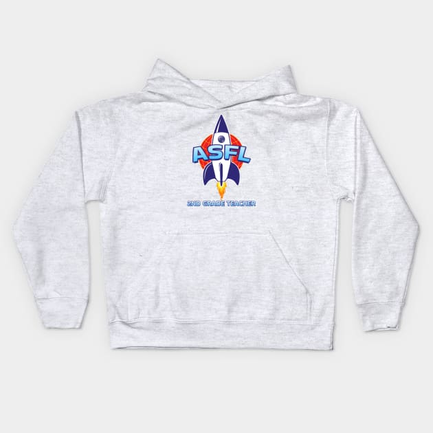 ASFL 2ND GRADE Kids Hoodie by Duds4Fun